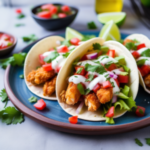 California Baja-style Breaded Fish Tacos